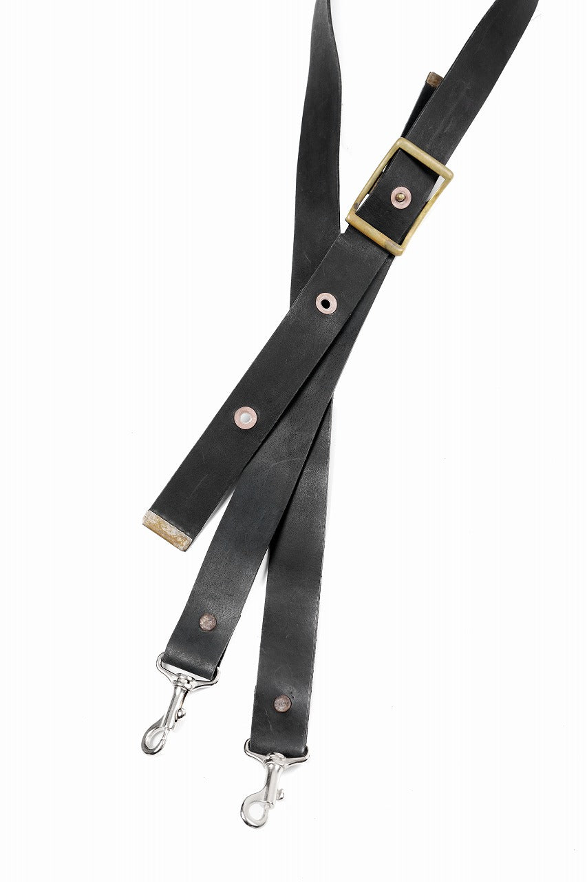 Load image into Gallery viewer, ierib exclusive 2Way Bark Bag 30 / Vintage Denim + Horse Leather (INDIGO x BLACK #B)