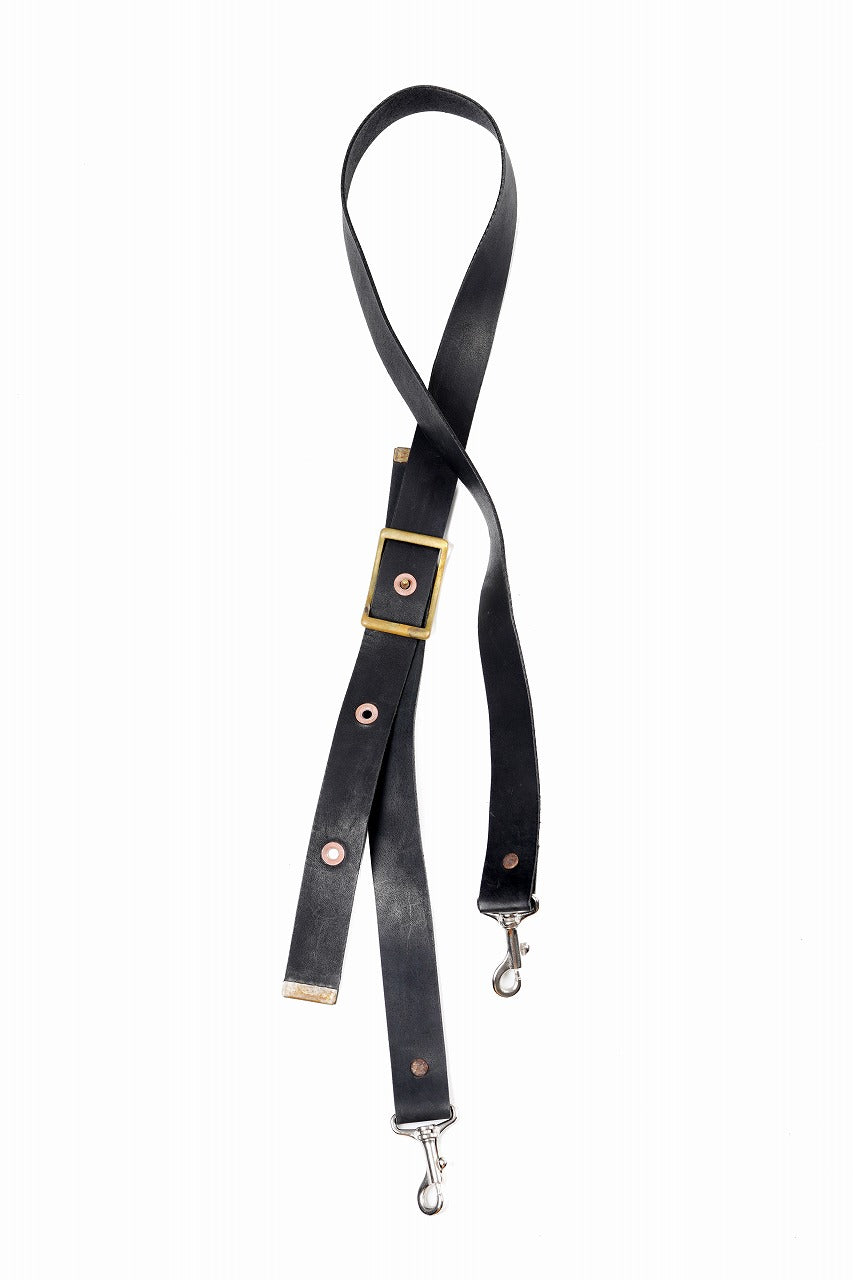 Load image into Gallery viewer, ierib exclusive 2Way Bark Bag 30 / Vintage Denim + Horse Leather (INDIGO x BLACK #A)