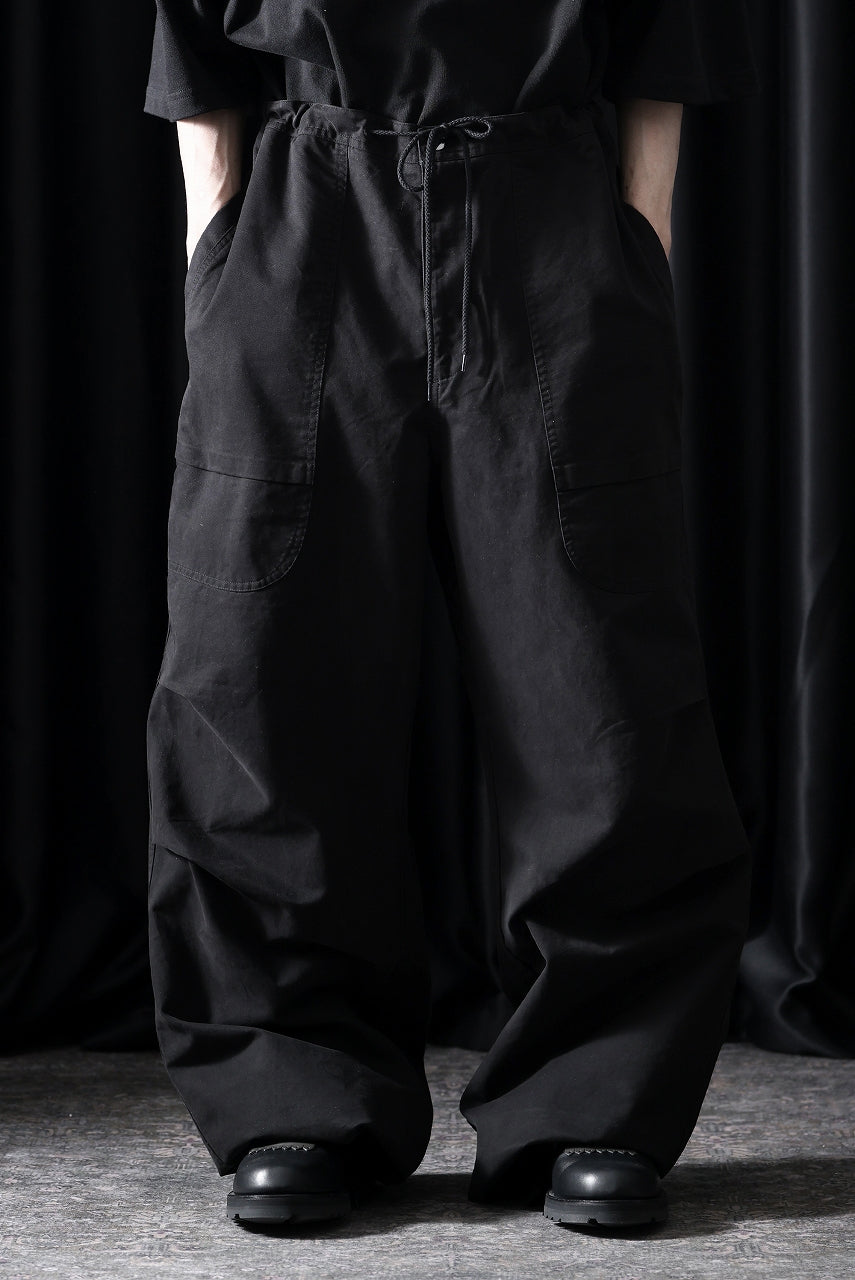 画像をギャラリービューアに読み込む, entire studios BARREN CARGO TROUSERS (BLACK)