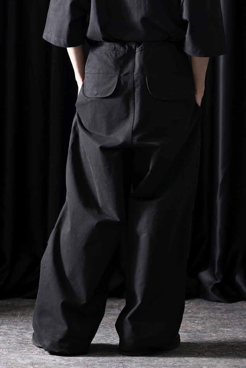 画像をギャラリービューアに読み込む, entire studios BARREN CARGO TROUSERS (BLACK)