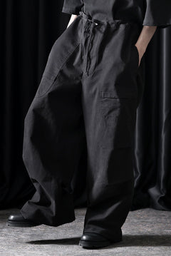 画像をギャラリービューアに読み込む, entire studios BARREN CARGO TROUSERS (BLACK)