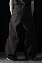 画像をギャラリービューアに読み込む, entire studios BARREN CARGO TROUSERS (BRUNETTE)