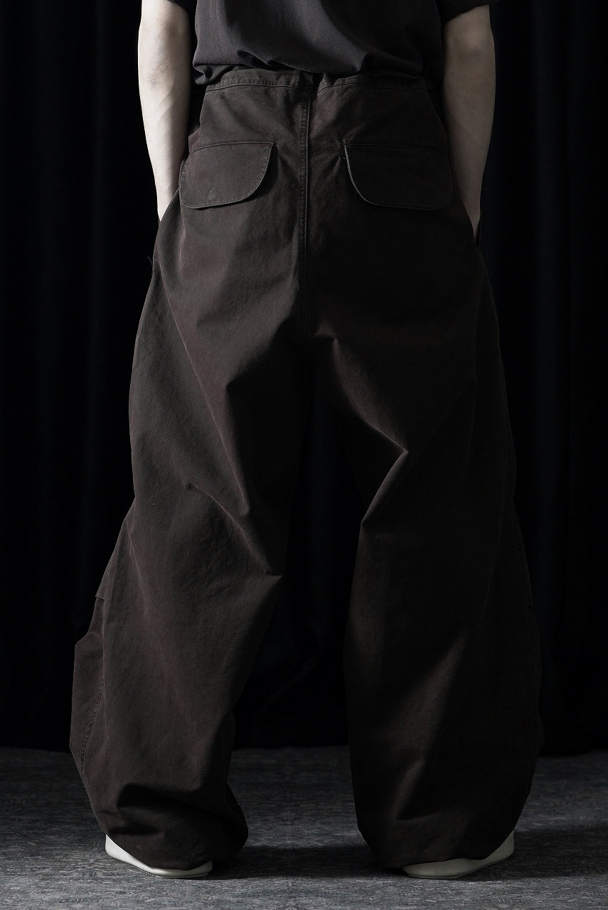 画像をギャラリービューアに読み込む, entire studios BARREN CARGO TROUSERS (BRUNETTE)