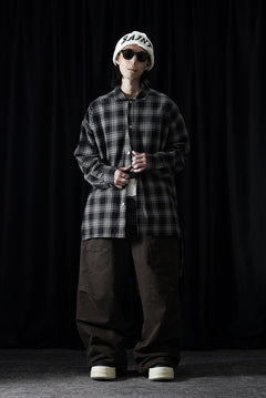 画像をギャラリービューアに読み込む, entire studios BARREN CARGO TROUSERS (BRUNETTE)