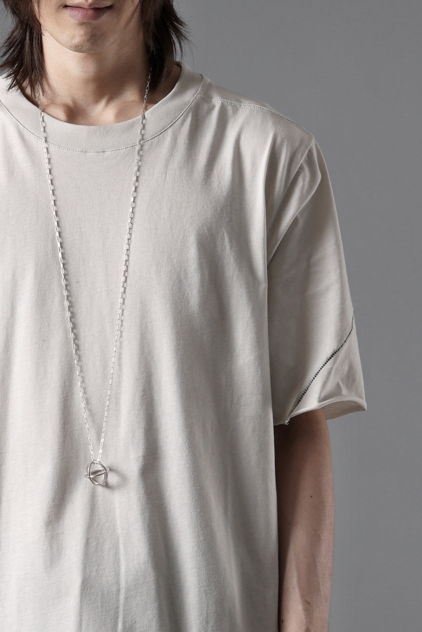 画像をギャラリービューアに読み込む, thom/krom STITCHING BASIC FIT T-SHIRT / SILKY COTTON JERSEY (DUNE)