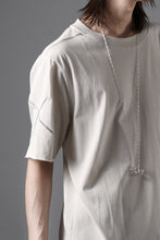 画像をギャラリービューアに読み込む, thom/krom STITCHING BASIC FIT T-SHIRT / SILKY COTTON JERSEY (DUNE)