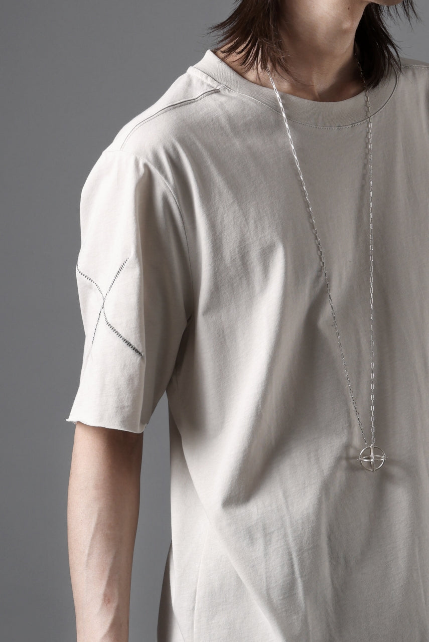 画像をギャラリービューアに読み込む, thom/krom STITCHING BASIC FIT T-SHIRT / SILKY COTTON JERSEY (DUNE)