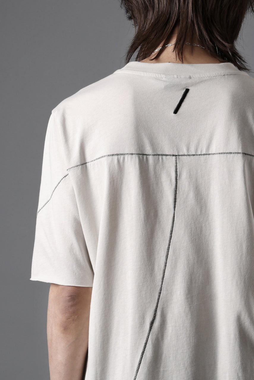 画像をギャラリービューアに読み込む, thom/krom STITCHING BASIC FIT T-SHIRT / SILKY COTTON JERSEY (DUNE)