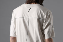 画像をギャラリービューアに読み込む, thom/krom STITCHING BASIC FIT T-SHIRT / SILKY COTTON JERSEY (DUNE)
