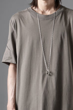 画像をギャラリービューアに読み込む, thom/krom STITCHING BASIC FIT T-SHIRT / SILKY COTTON JERSEY (ROCK)