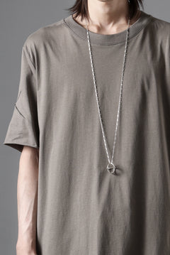 画像をギャラリービューアに読み込む, thom/krom STITCHING BASIC FIT T-SHIRT / SILKY COTTON JERSEY (ROCK)