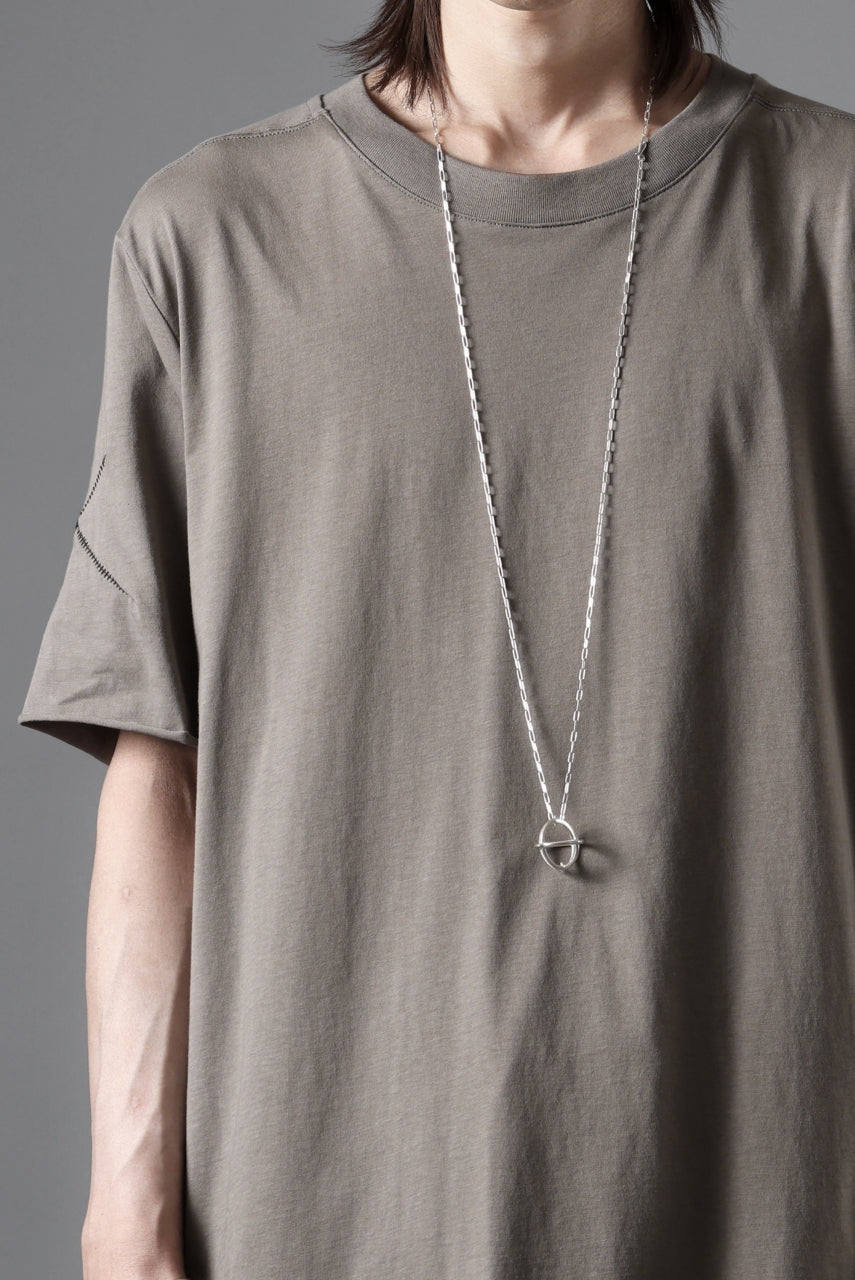 画像をギャラリービューアに読み込む, thom/krom STITCHING BASIC FIT T-SHIRT / SILKY COTTON JERSEY (ROCK)