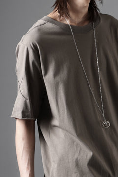 画像をギャラリービューアに読み込む, thom/krom STITCHING BASIC FIT T-SHIRT / SILKY COTTON JERSEY (ROCK)
