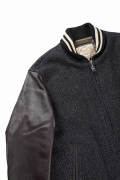 Load image into Gallery viewer, BROWN'S BEACH PHARAOH JACKET (NAVY BLUE×DARK BROWN)