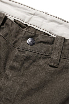 Load image into Gallery viewer, BROWN'S BEACH DUCK WORK PANTS (OLIVE)