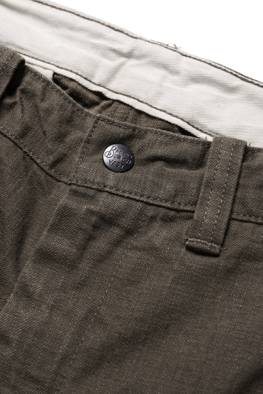 画像をギャラリービューアに読み込む, BROWN'S BEACH DUCK WORK PANTS (OLIVE)