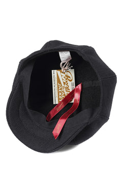 画像をギャラリービューアに読み込む, BROWN'S BEACH BBJ-032 WORKER CASQUETTE (BLACK)