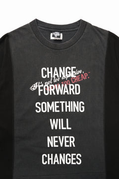 Load image into Gallery viewer, CHANGES exclusive VINTAGE REMAKE SHORT SLEEVE TEE (BLACK #A)