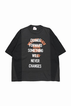 Load image into Gallery viewer, CHANGES exclusive VINTAGE REMAKE SHORT SLEEVE TEE (BLACK #B)