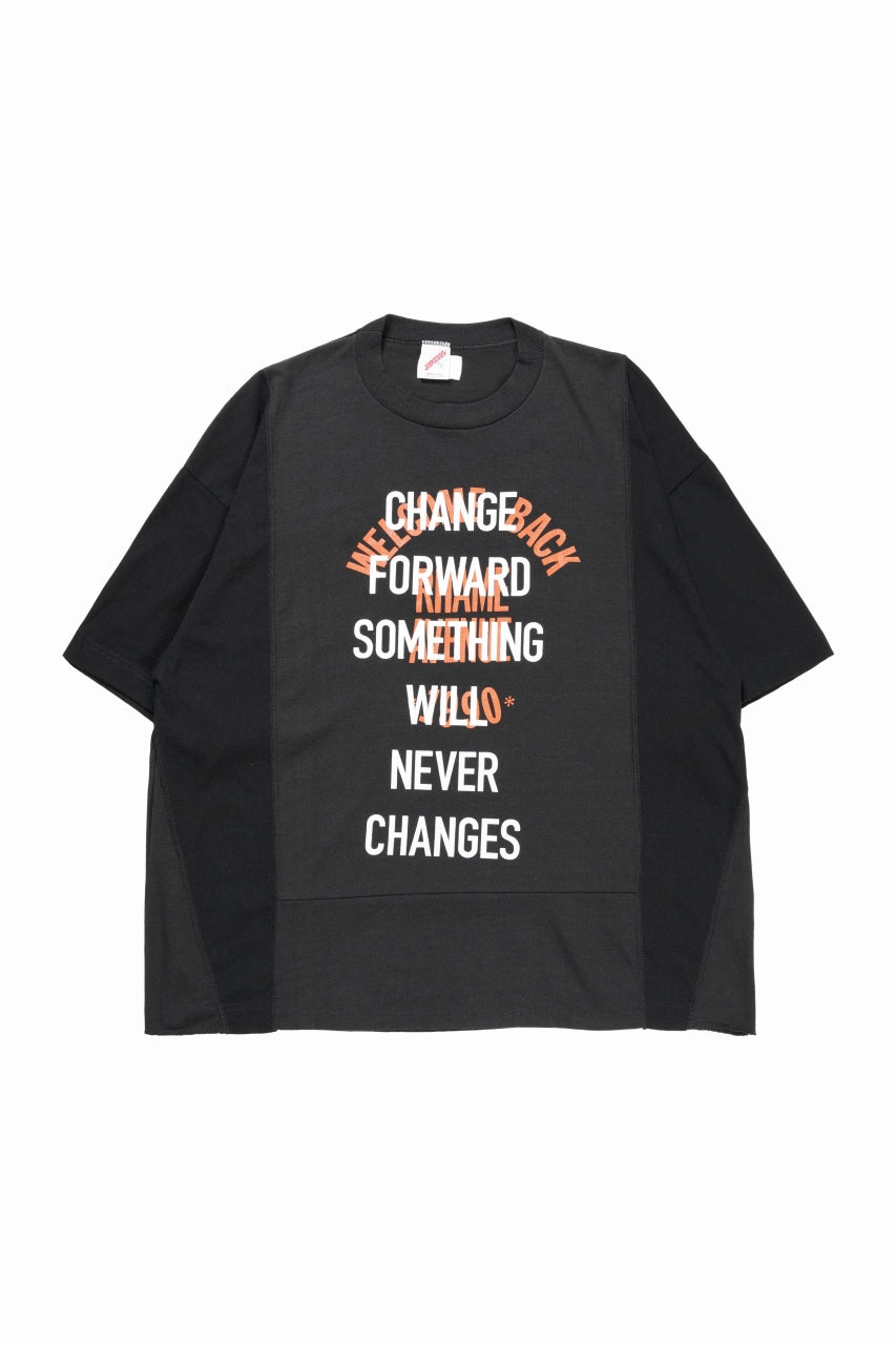 Load image into Gallery viewer, CHANGES exclusive VINTAGE REMAKE SHORT SLEEVE TEE (BLACK #B)