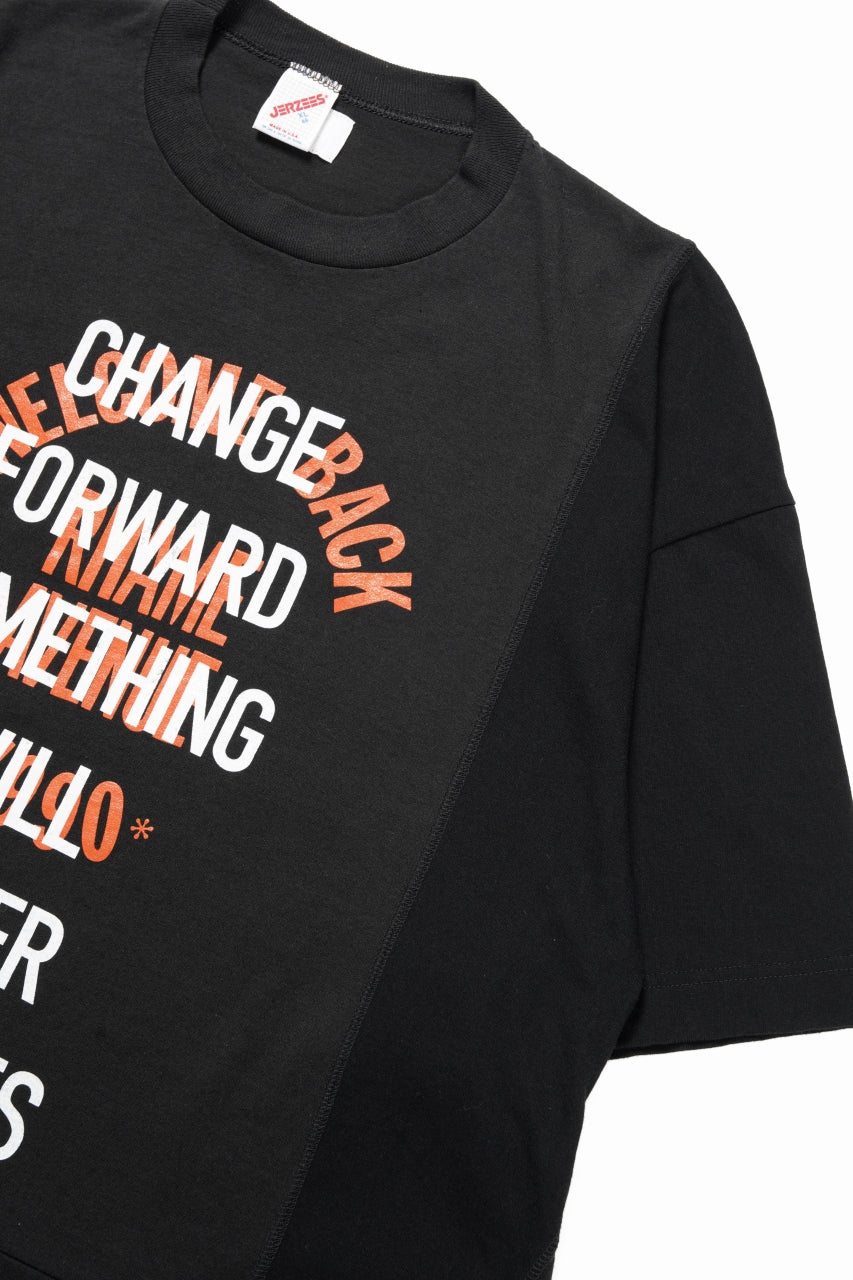 復活の「T」 CHANGES exclusive VINTAGE REMAKE SHORT SLEEVE TEE (BLACK #E
