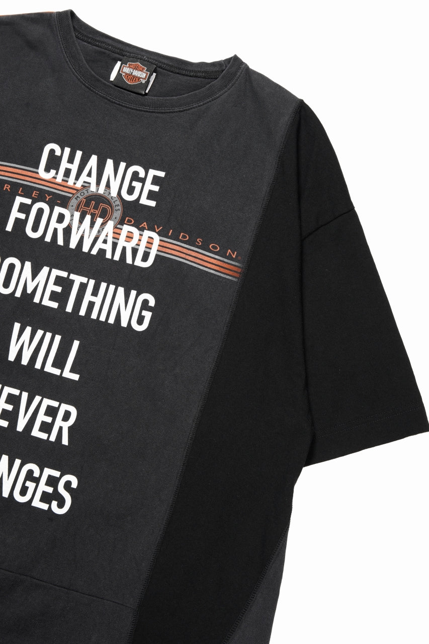 CHANGES exclusive VINTAGE REMAKE SHORT SLEEVE TEE (BLACK #C