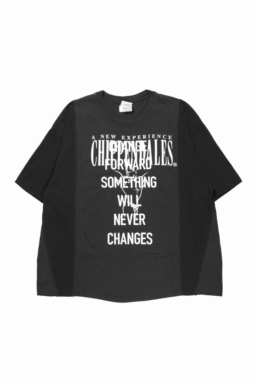 Load image into Gallery viewer, CHANGES exclusive VINTAGE REMAKE SHORT SLEEVE TEE (BLACK #D)