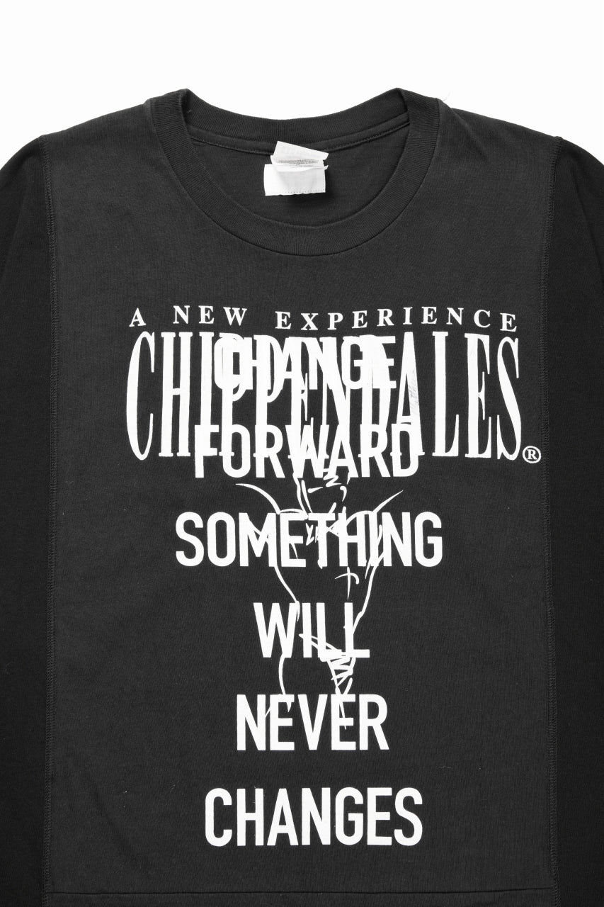 洋楽 Unut Click CHANGES exclusive VINTAGE REMAKE SHORT SLEEVE TEE (BLACK #O