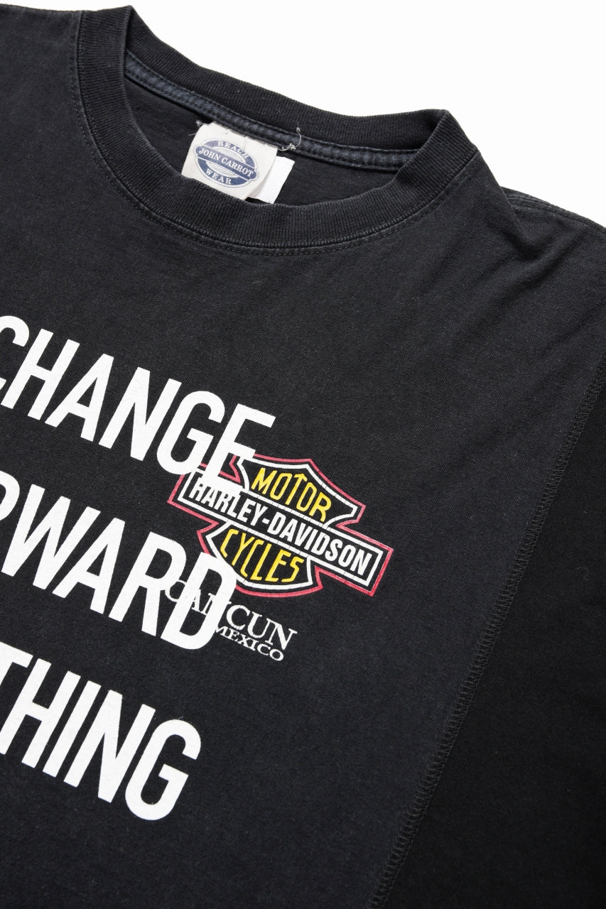 復活の「T」 CHANGES exclusive VINTAGE REMAKE SHORT SLEEVE TEE (BLACK #B