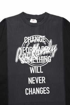 画像をギャラリービューアに読み込む, CHANGES exclusive VINTAGE REMAKE SHORT SLEEVE TEE (BLACK #G)