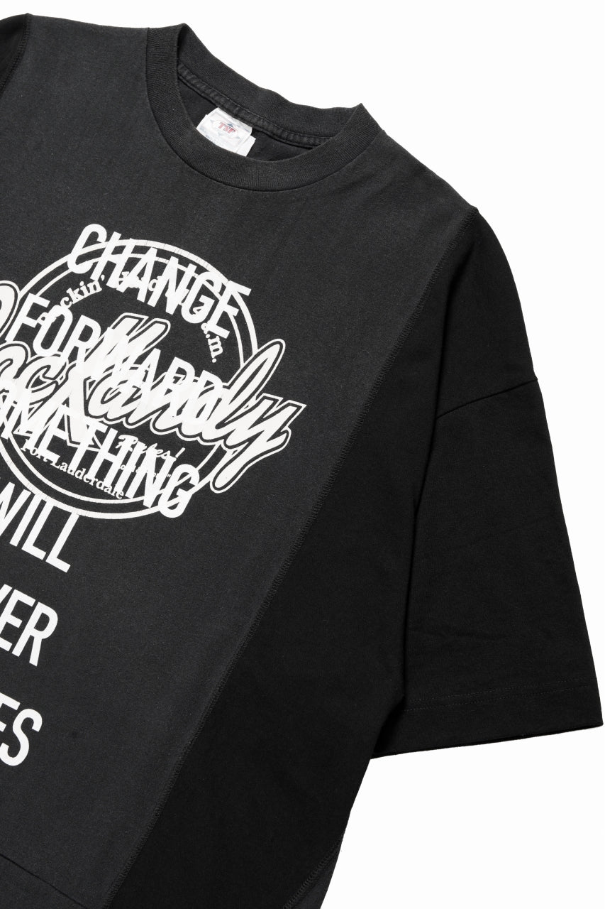 黒田坊　1008 CHANGES exclusive VINTAGE REMAKE SHORT SLEEVE TEE (BLACK #G