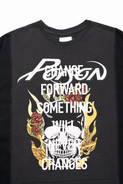 画像をギャラリービューアに読み込む, CHANGES exclusive VINTAGE REMAKE SHORT SLEEVE TEE (BLACK #H)