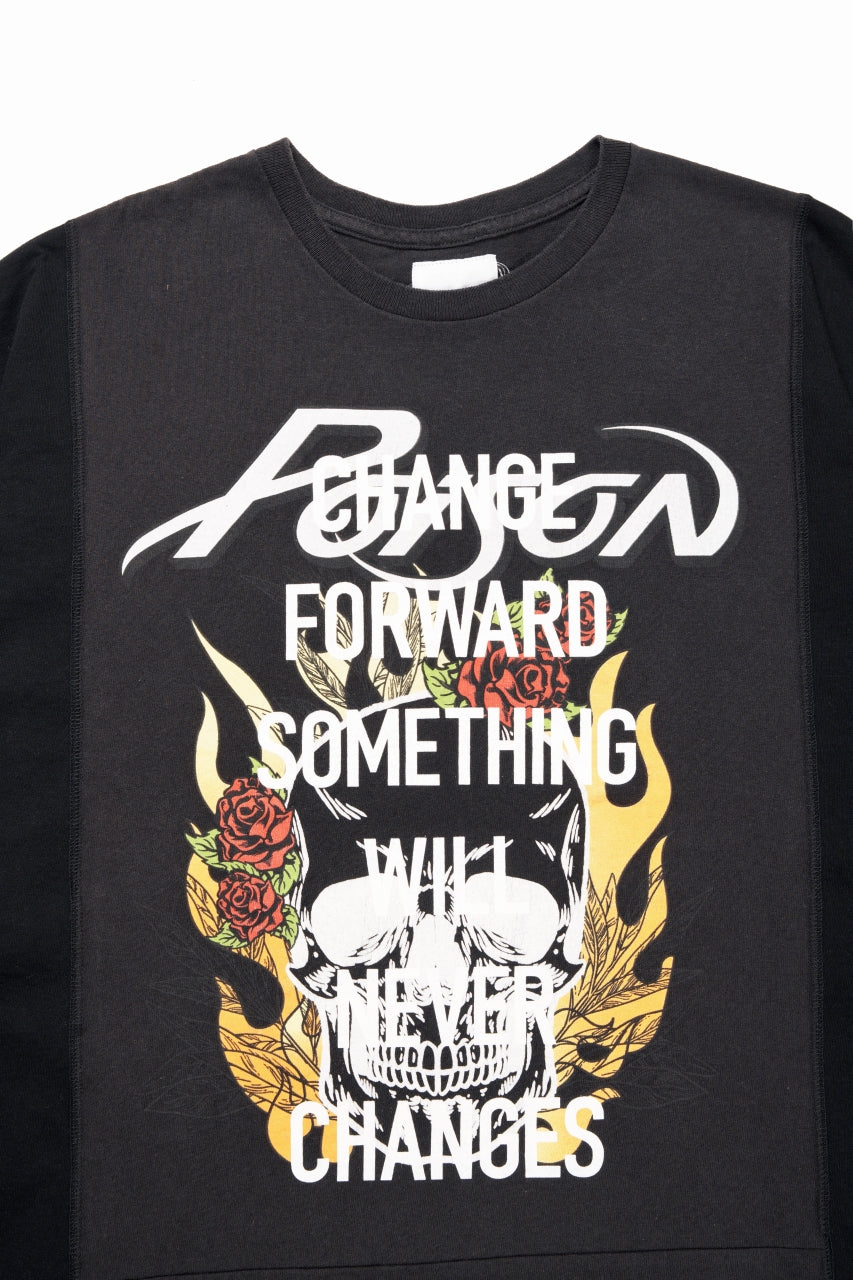 Han Eunbee様 CHANGES exclusive VINTAGE REMAKE SHORT SLEEVE TEE (BLACK #H