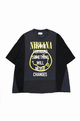CHANGES exclusive VINTAGE REMAKE SHORT SLEEVE TEE (BLACK #I)