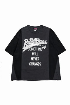 画像をギャラリービューアに読み込む, CHANGES exclusive VINTAGE REMAKE SHORT SLEEVE TEE (BLACK #J)