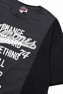 画像をギャラリービューアに読み込む, CHANGES exclusive VINTAGE REMAKE SHORT SLEEVE TEE (BLACK #J)