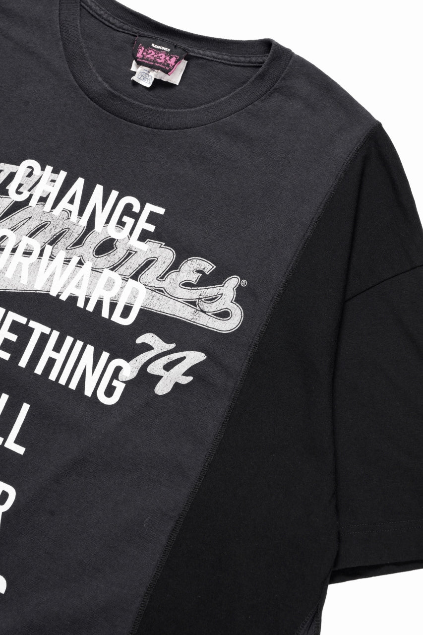 画像をギャラリービューアに読み込む, CHANGES exclusive VINTAGE REMAKE SHORT SLEEVE TEE (BLACK #J)