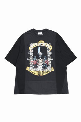 CHANGES exclusive VINTAGE REMAKE SHORT SLEEVE TEE (BLACK #L)