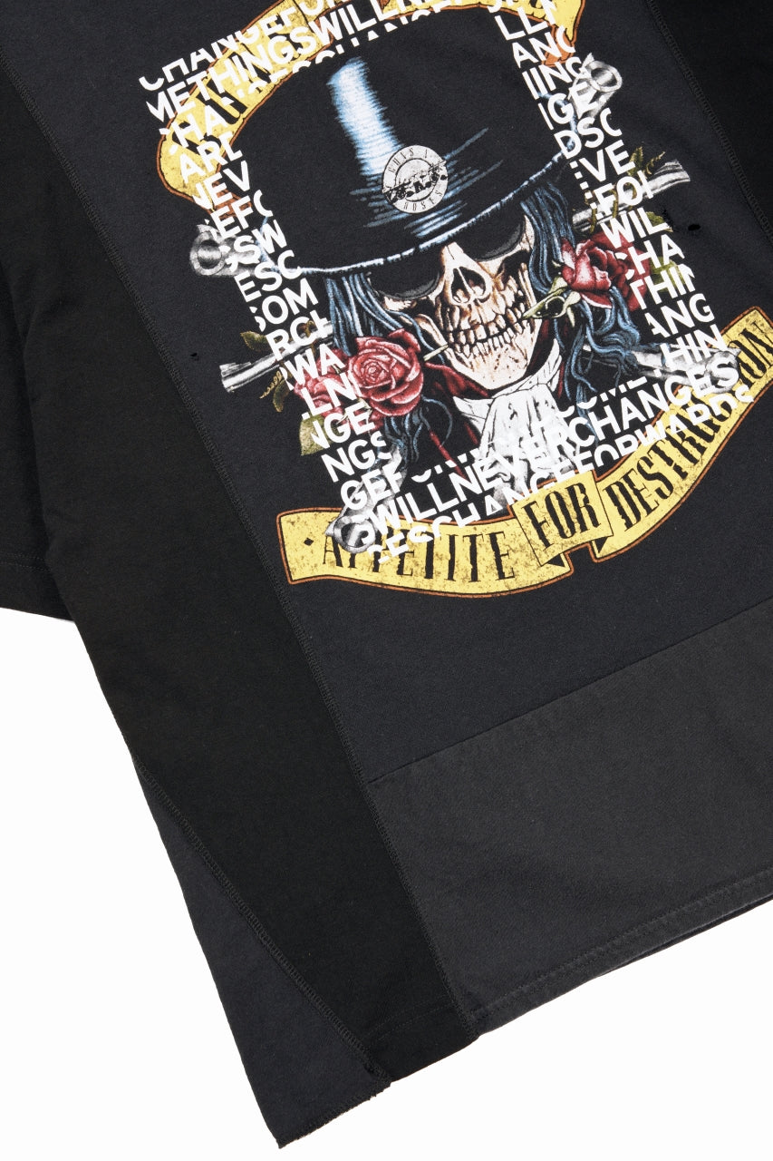 画像をギャラリービューアに読み込む, CHANGES exclusive VINTAGE REMAKE SHORT SLEEVE TEE (BLACK #L)