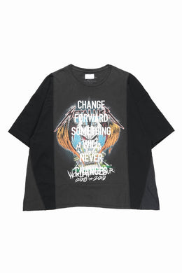 CHANGES exclusive VINTAGE REMAKE SHORT SLEEVE TEE (BLACK #M)