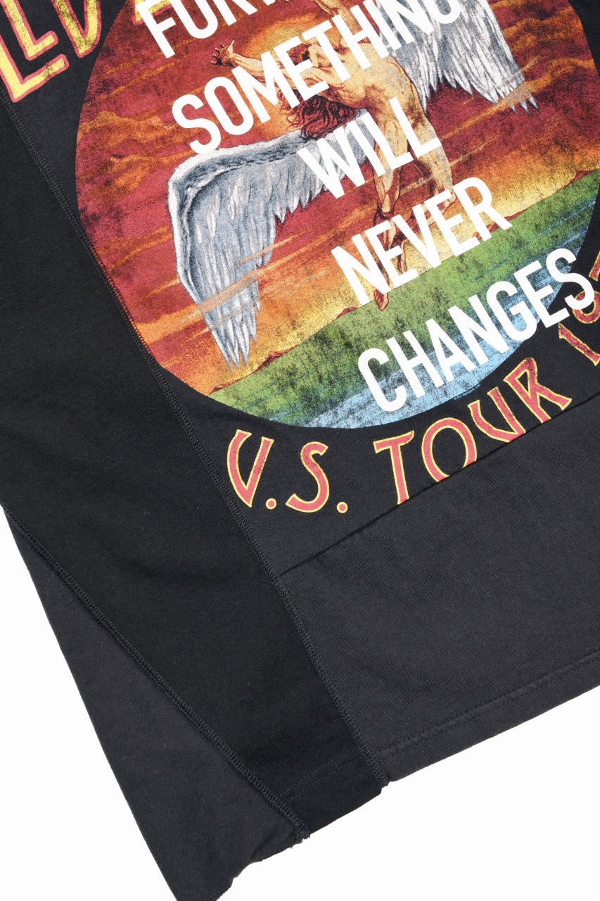 CHANGES exclusive VINTAGE REMAKE SHORT SLEEVE TEE (BLACK #O