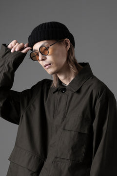 画像をギャラリービューアに読み込む, Ten c MIDLAYER FIELD JACKET / PIECE DYED CONYPE MICRO-FIBER (DARK OLIVE)