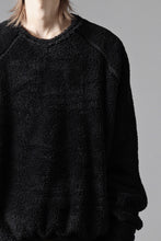 Load image into Gallery viewer, N/07 exclusive BOA FLEECE LOOSEY TOP (BLACK)