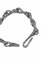 Load image into Gallery viewer, Node by KUDO SHUJI BR-29 KOBOKU - STERLING SILVER MODULAR CHAIN BRACELET