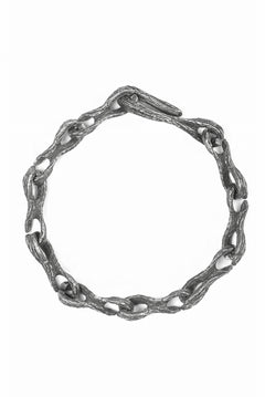 Load image into Gallery viewer, Node by KUDO SHUJI BR-29 KOBOKU - STERLING SILVER MODULAR CHAIN BRACELET