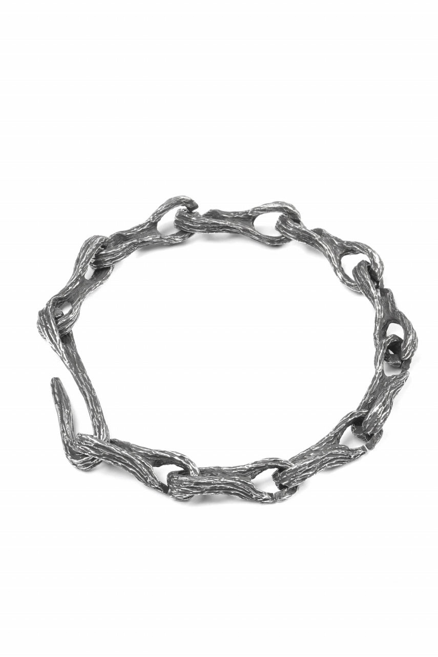 Load image into Gallery viewer, Node by KUDO SHUJI BR-29 KOBOKU - STERLING SILVER MODULAR CHAIN BRACELET