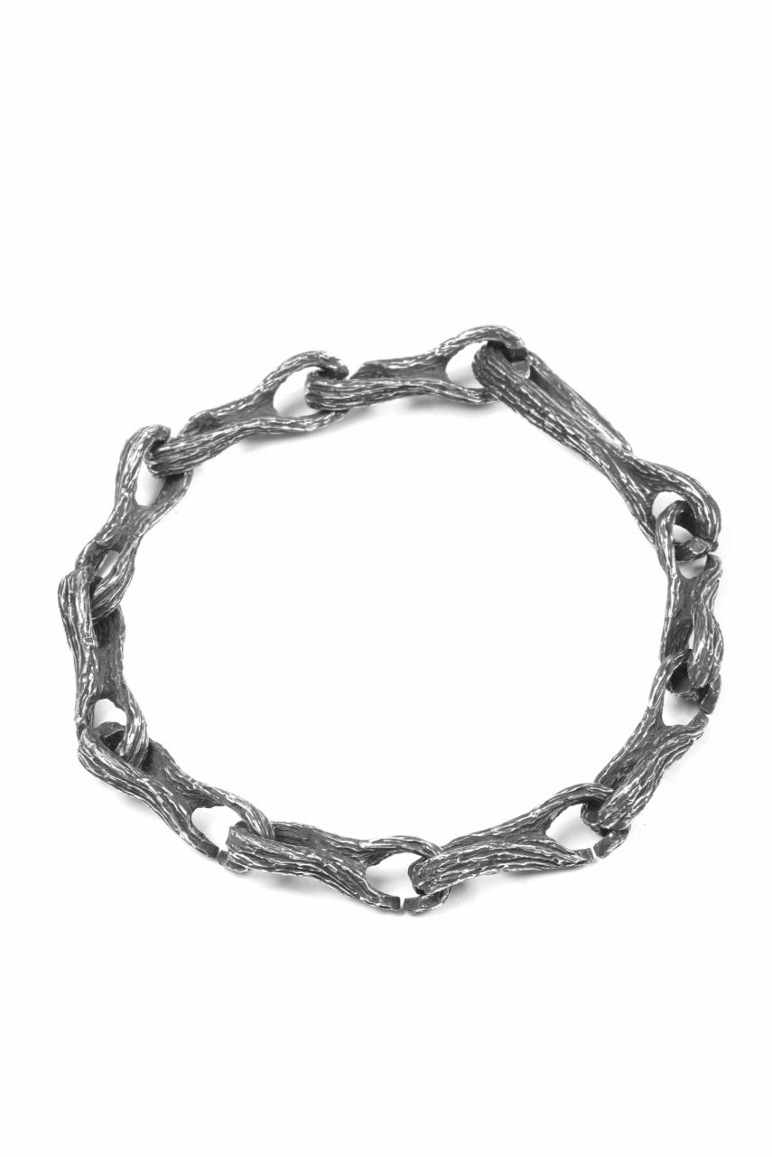 Load image into Gallery viewer, Node by KUDO SHUJI BR-29 KOBOKU - STERLING SILVER MODULAR CHAIN BRACELET