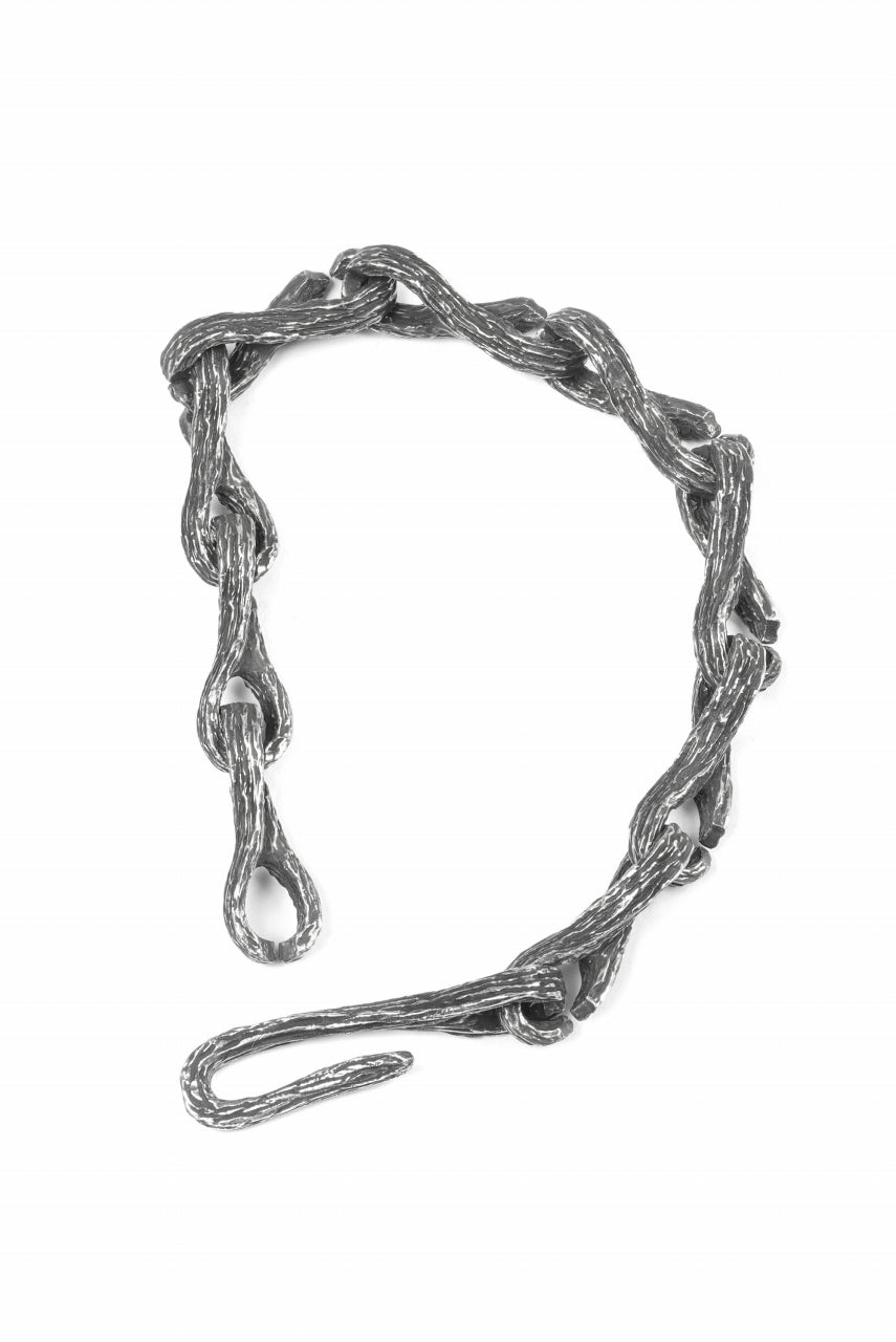 Load image into Gallery viewer, Node by KUDO SHUJI BR-29 KOBOKU - STERLING SILVER MODULAR CHAIN BRACELET