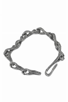 Load image into Gallery viewer, Node by KUDO SHUJI BR-29 KOBOKU - STERLING SILVER MODULAR CHAIN BRACELET
