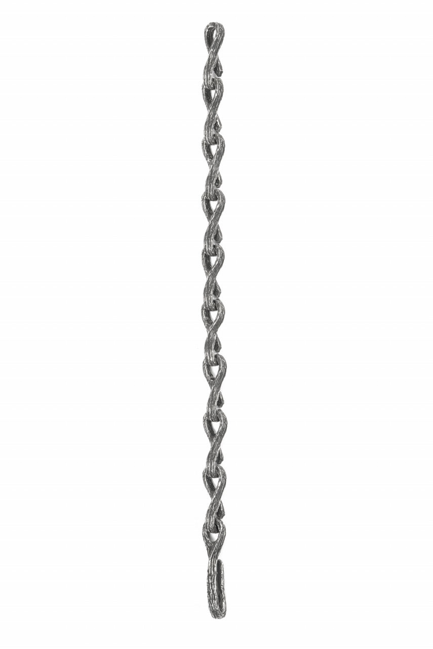 Node by KUDO SHUJI BR-29 KOBOKU - STERLING SILVER MODULAR CHAIN BRACELET